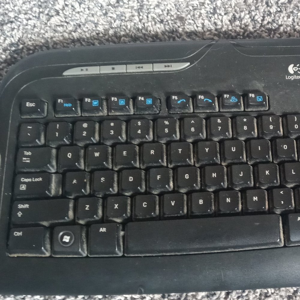 Logitech MK300 Black Wireless Keyboard